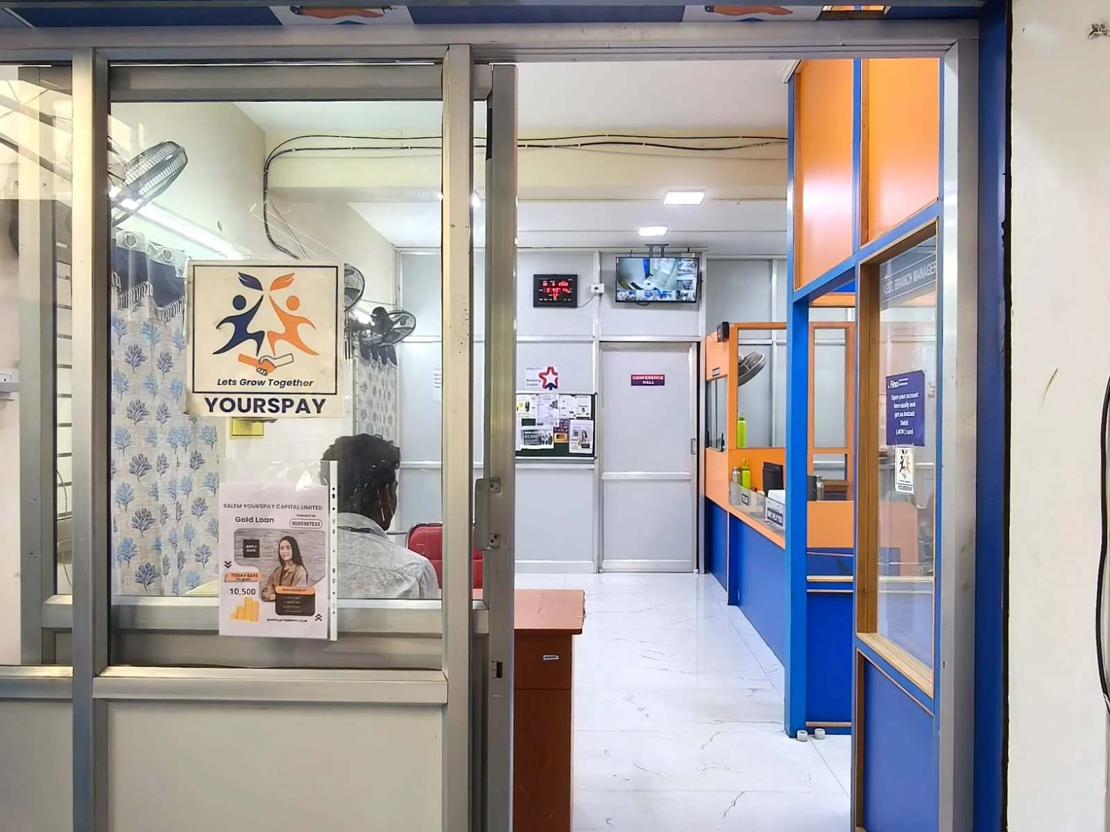 Salem - Hasthampatti branch interior