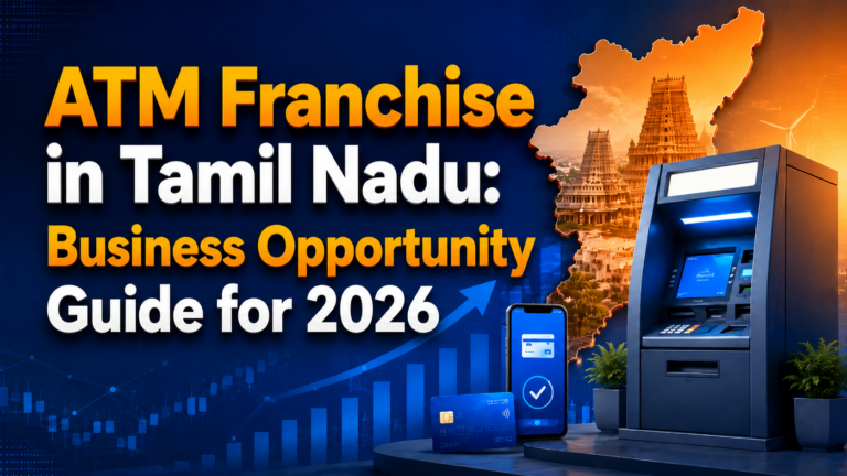 ATM Franchise in Tamil Nadu Business Opportunity Guide for 2026