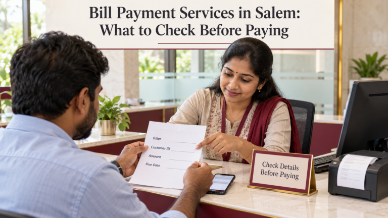 Bill Payment Services in Salem: 8 Essential Checks