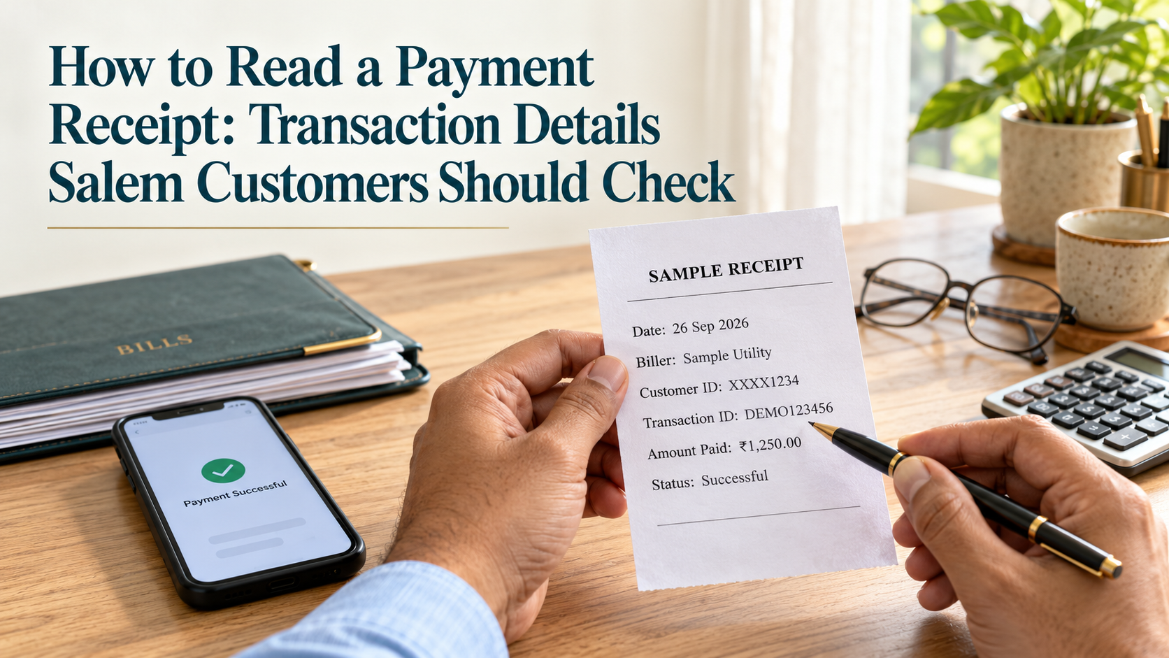 How to Read a Payment Receipt: 8 Essential Checks