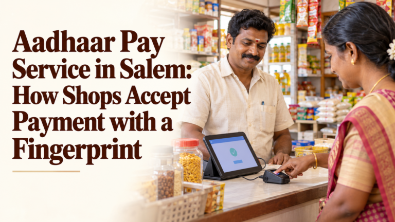 Aadhaar Pay Service in Salem: How Shops Accept Payment with a Fingerprint