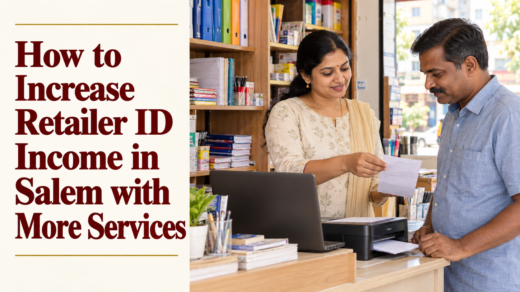 Want to increase retailer ID income in Salem? Add services in the right order, match them to your customers, plan float and measure what each one brings.