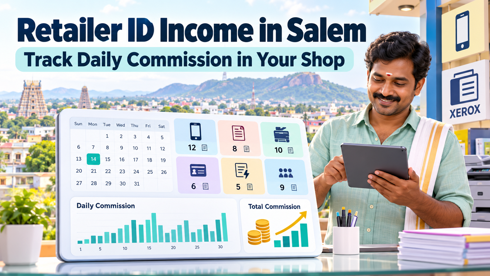 Track retailer ID income in Salem the simple way: separate wallet float from commission, log each service, close the day in five minutes and review weekly.